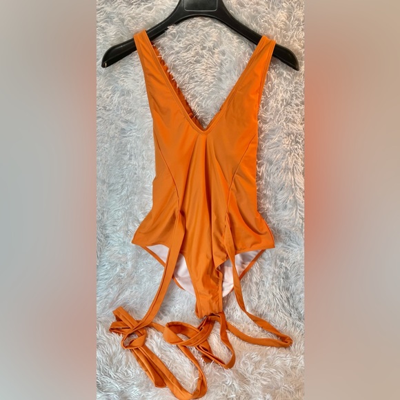 COEUR DE VAGUE Swimsuit | Orange one piece | XL - Picture 2 of 5